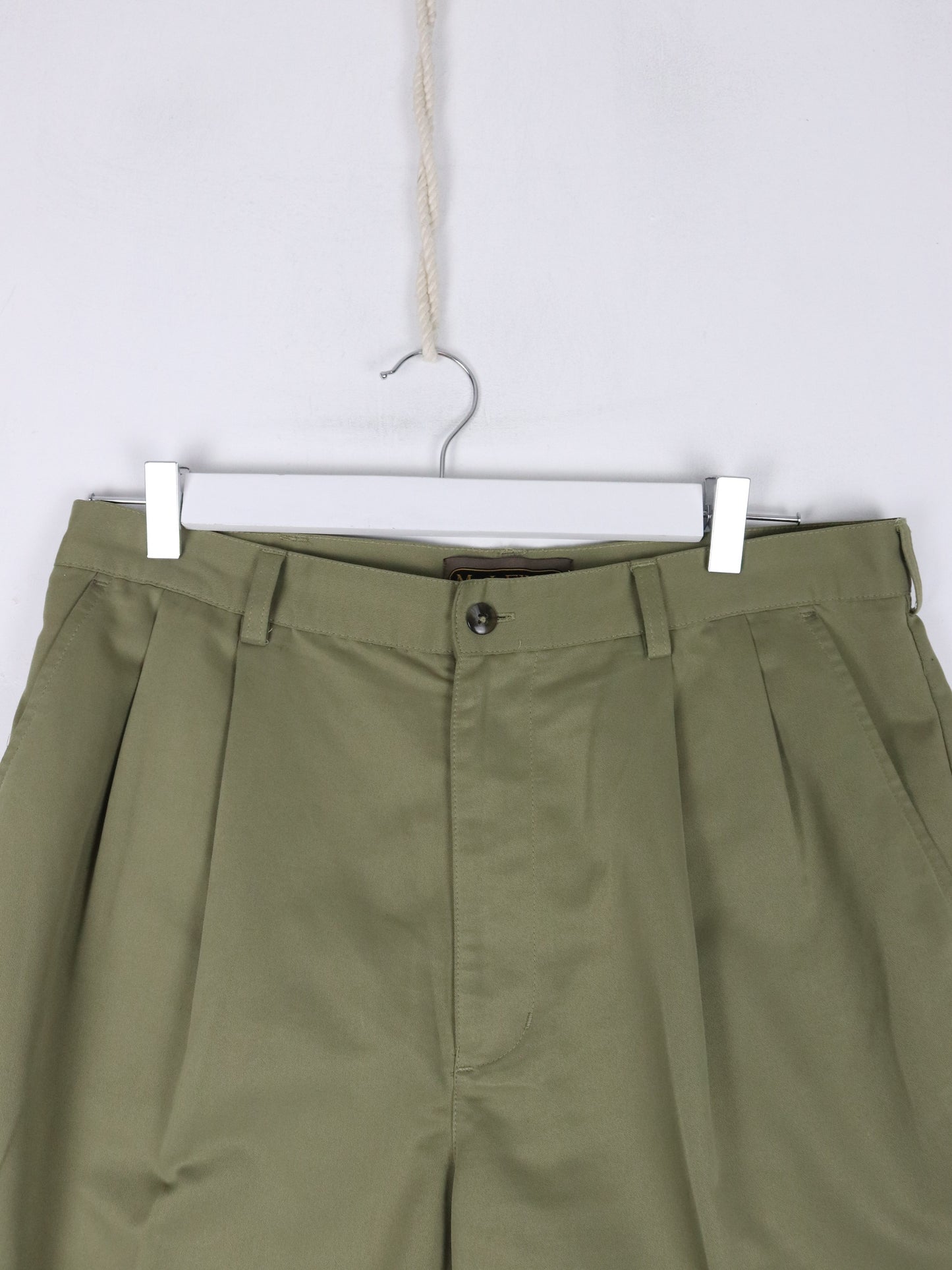 Mark Elliot Shorts Mens 34 Green Lightweight