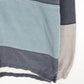 Vintage Hobo Shirt Mens Medium Beige Blue Henley