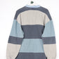 Vintage Hobo Shirt Mens Medium Beige Blue Henley