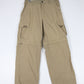 Retreat Pants Fits Mens 32 x 29 Brown Cargo Convertible Hiking