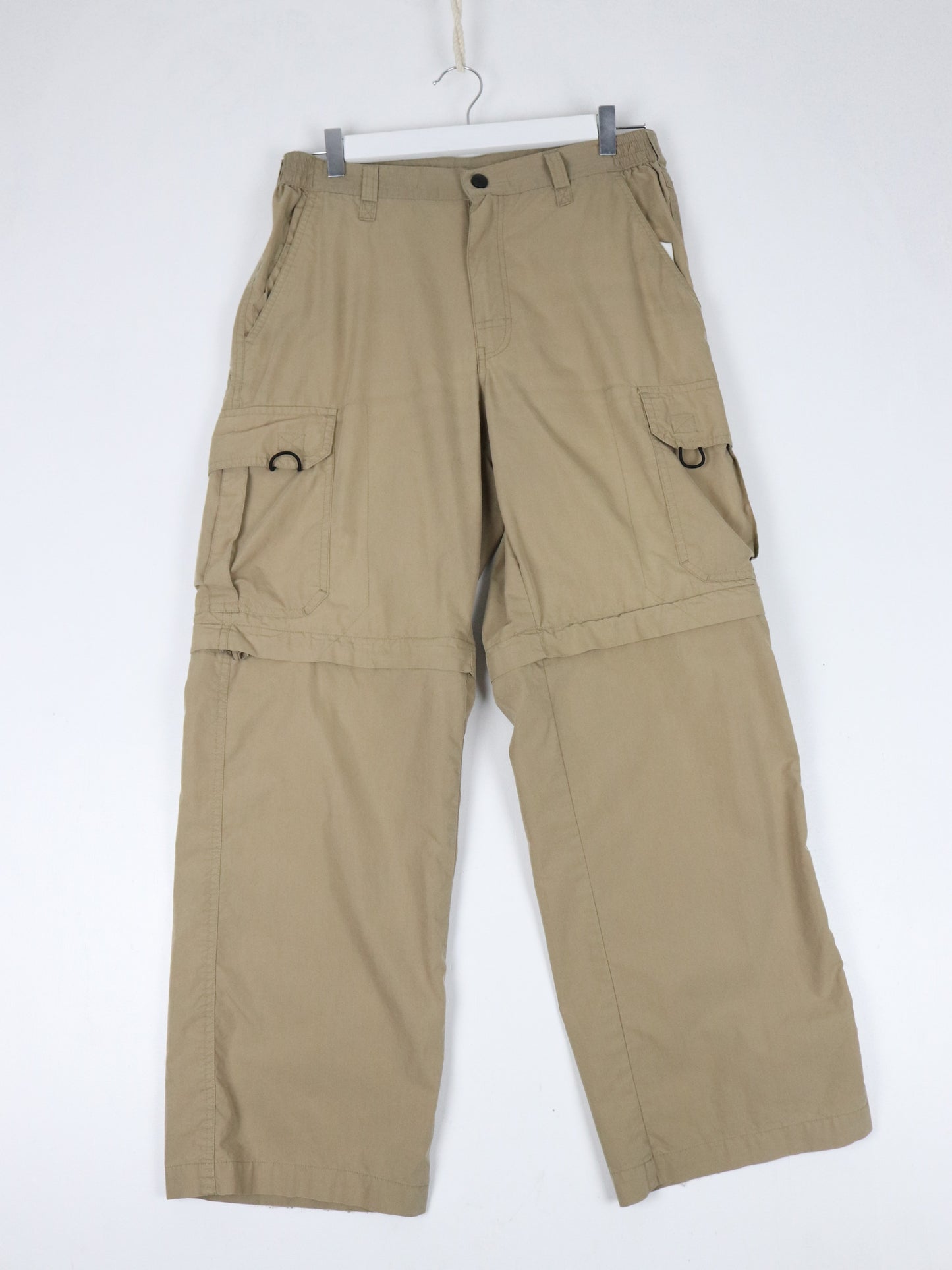 Retreat Pants Fits Mens 32 x 29 Brown Cargo Convertible Hiking