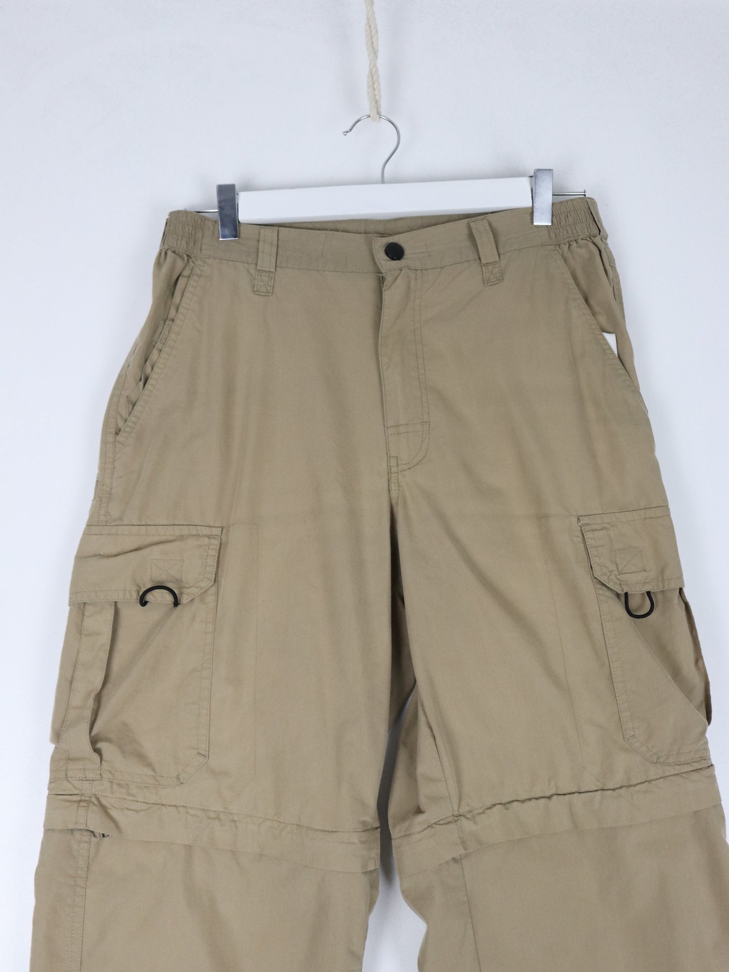 Retreat Pants Fits Mens 32 x 29 Brown Cargo Convertible Hiking