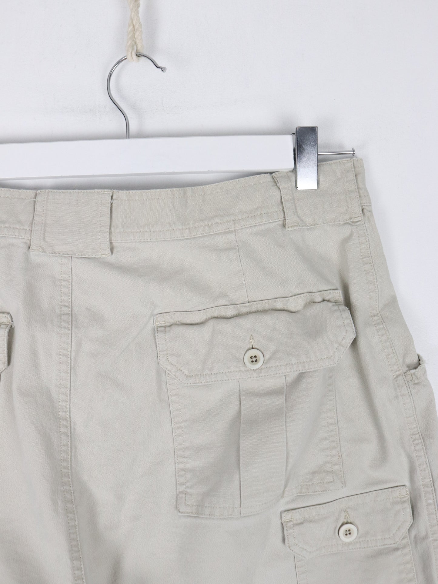 Vintage L.L. Bean Shorts Mens 36 Beige Cargo Outdoors