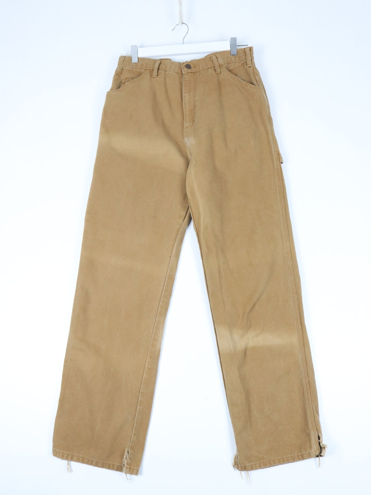 Dickies Pants Fits Mens 30 x 31 Brown Work Wear Carpenters