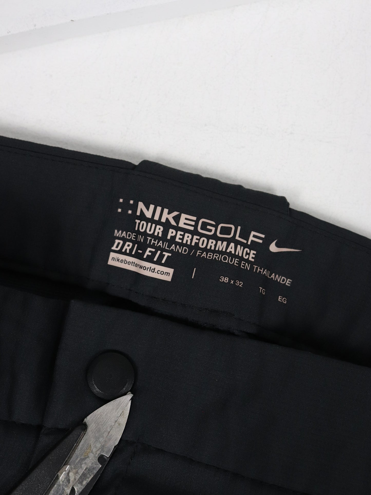 Nike Golf Pants Mens 38 x 32 Grey Athletic