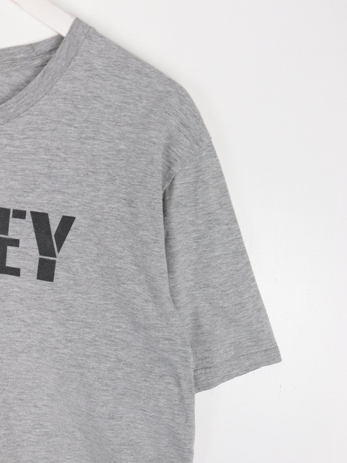Oakley T Shirt Mens Large Grey Logo