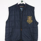 Vintage Polo Ralph Lauren Vest Mens XL Blue Jacket Crest