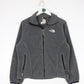 Vintage The North Face Sweater Womens Small Grey Fleece Full Zip