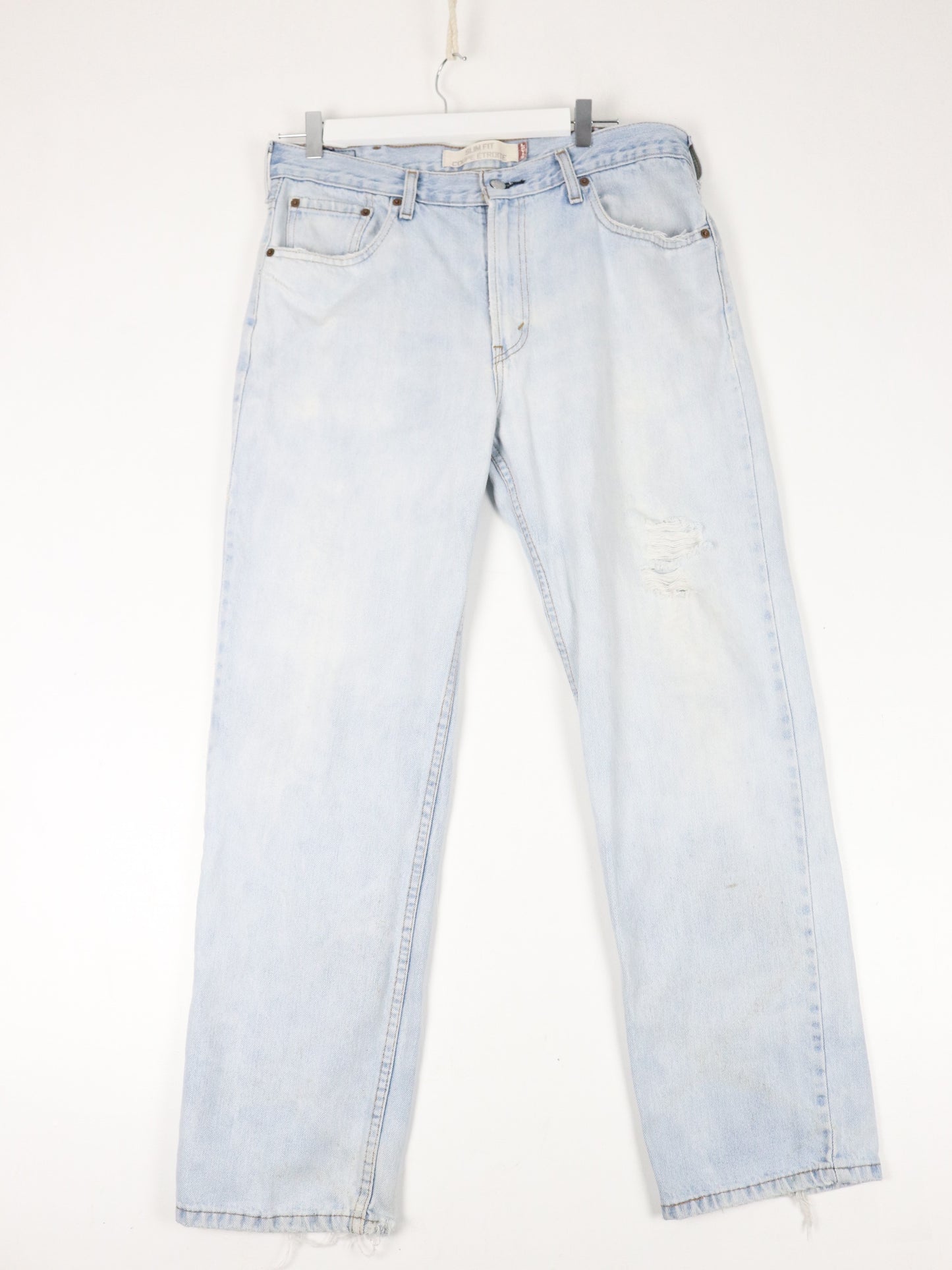 Vintage Levi's Pants Mens 35 x 29 Blue 516 Slim Fit Denim Jeans
