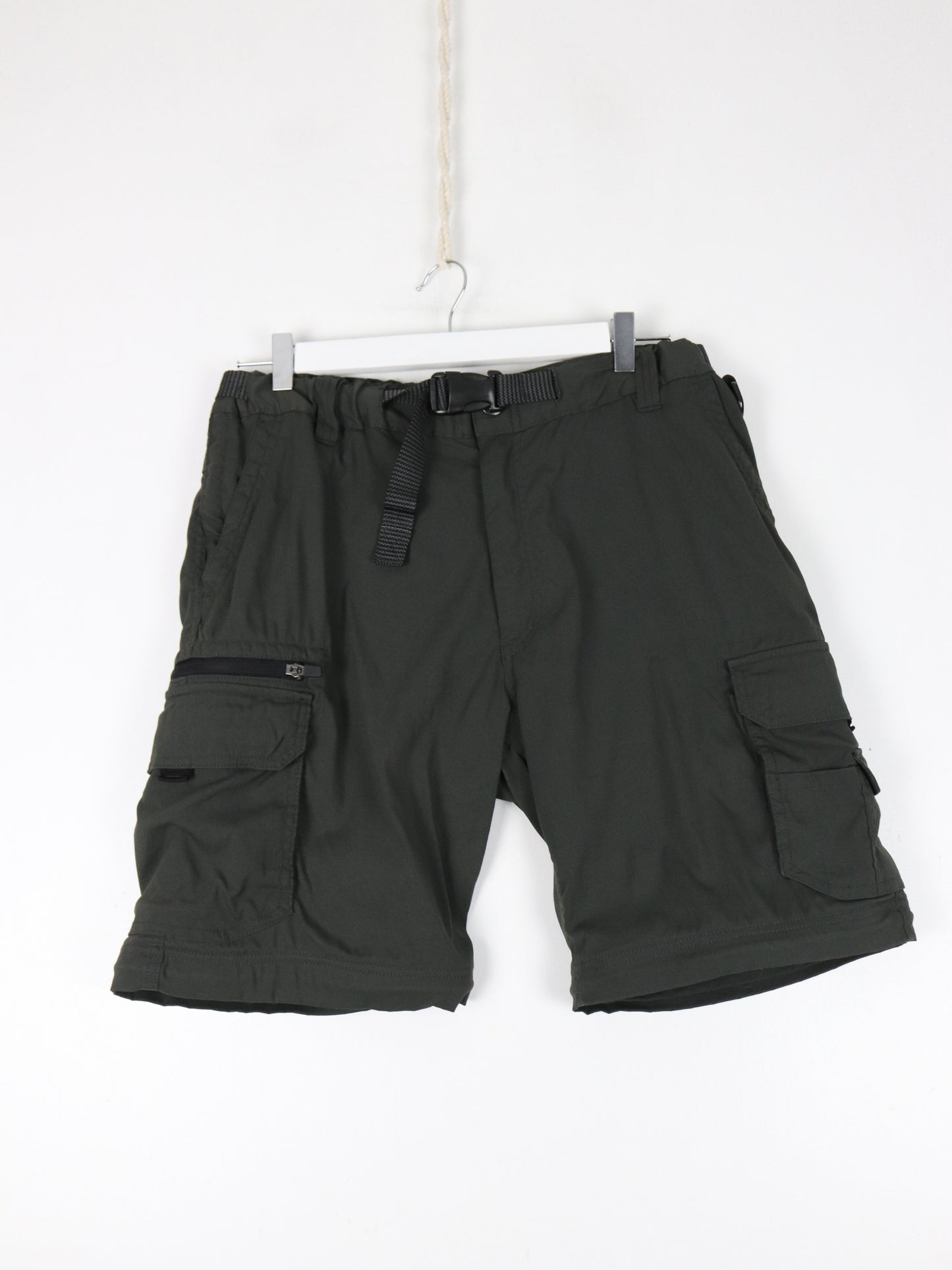 BC Clothing Shorts Mens Medium Grey Cargo Hiking