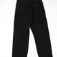Levi's Pants Fits Mens 34 x 30 Black Denim Jeans 550 Relaxed