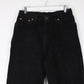 Vintage Levi's Pants Womens 29 x 32 Black Denim Jeans 512 Slim Tapered