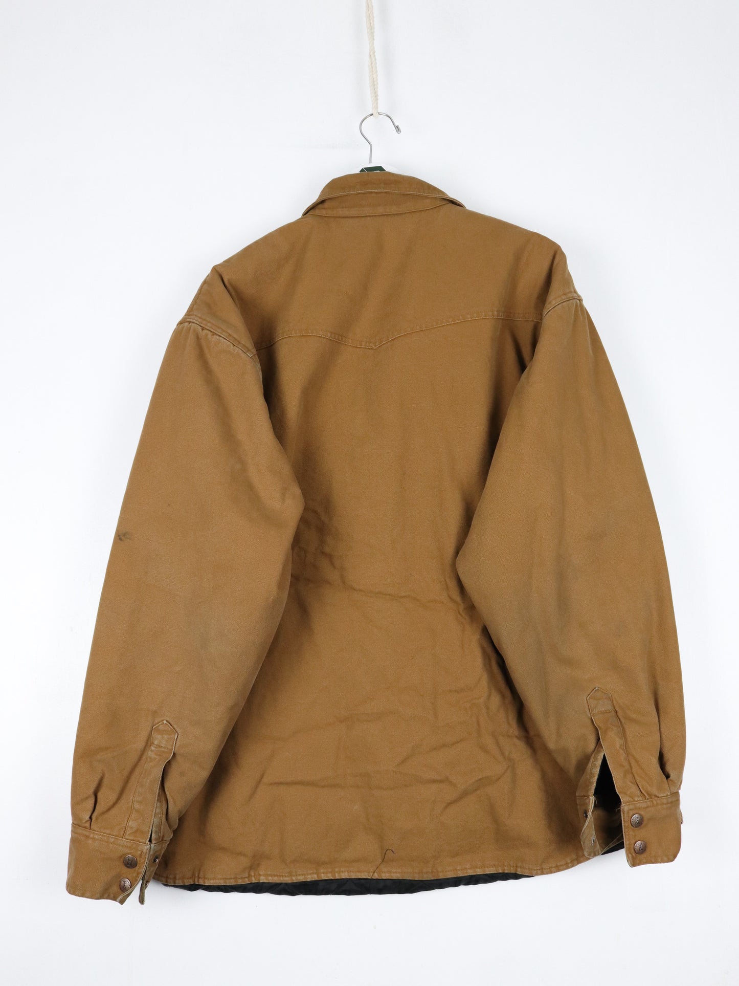 Tough Duck Jacket Mens XL Brown Work Wear Coat