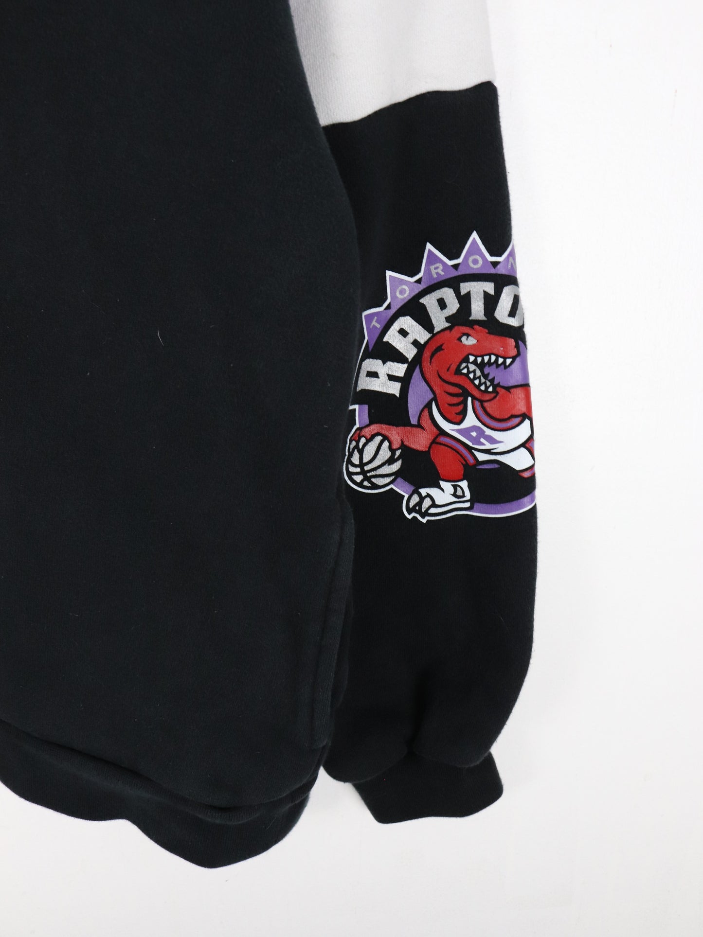 Toronto Raptors Sweatshirt Fits Mens Large Black NBA Hoodie