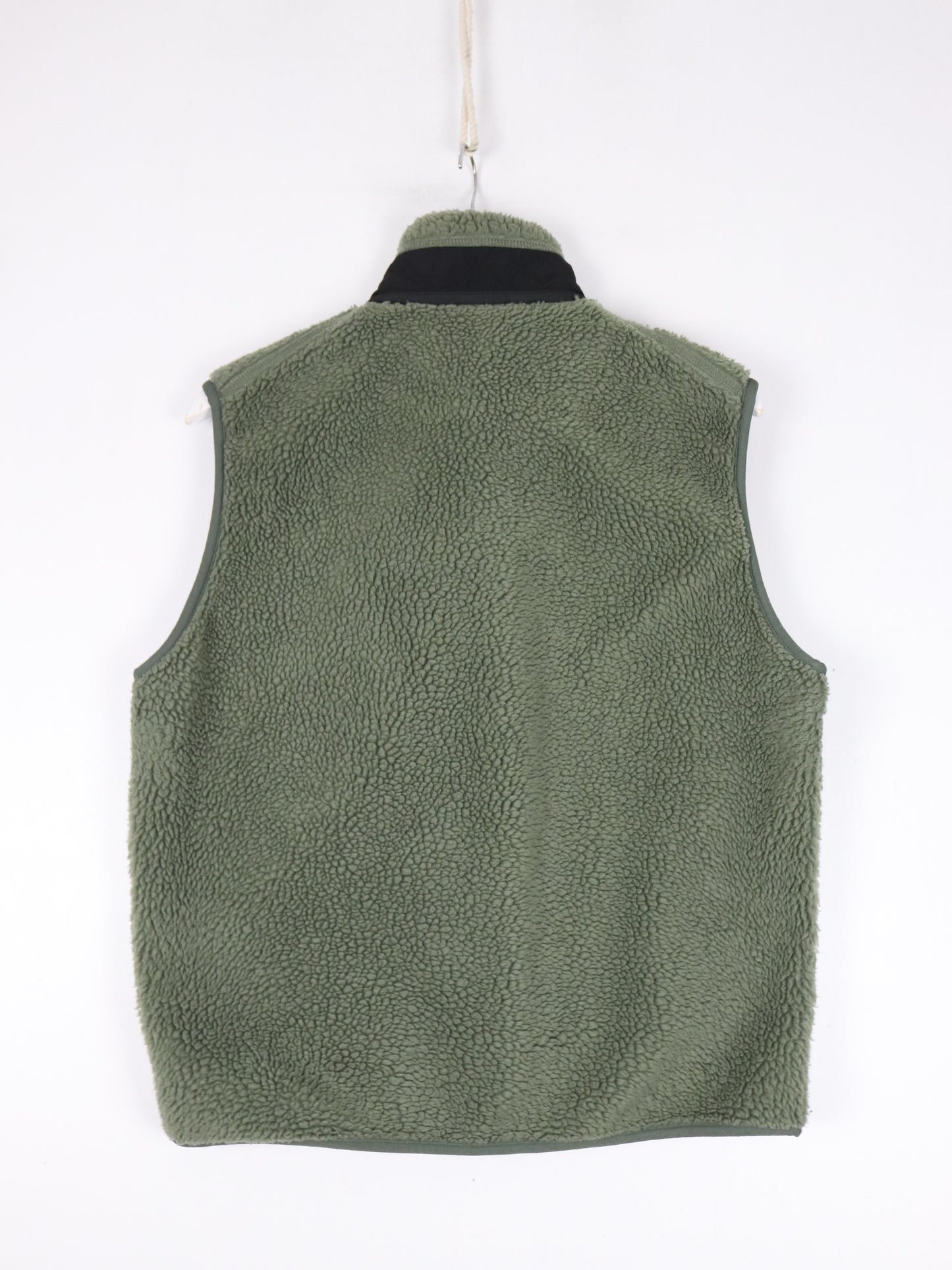 Vintage Patagonia Vest Mens Medium Green Deep Pile Jacket Sweater