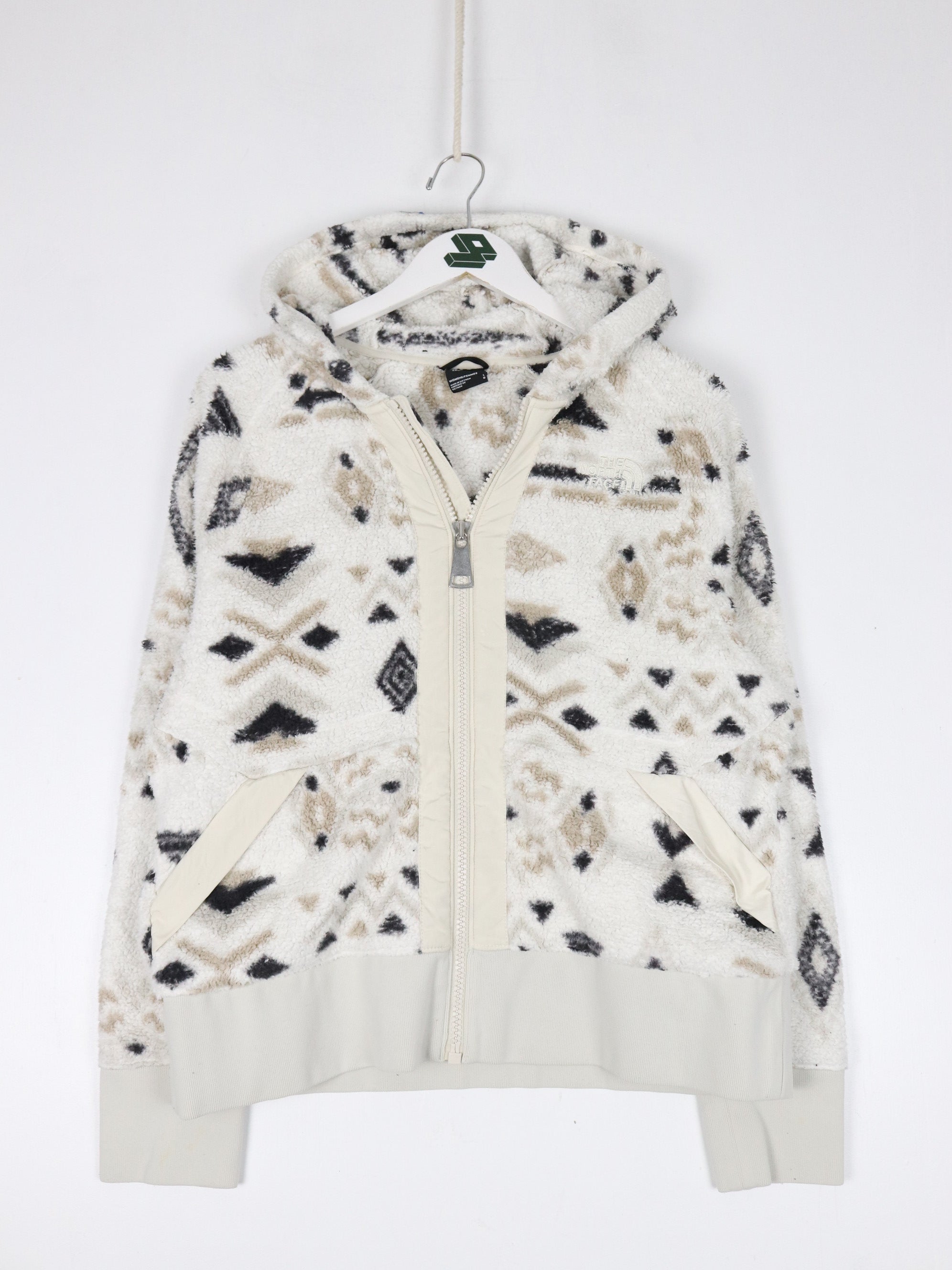 The North Face Womens Campshire Bomber Fleece in White