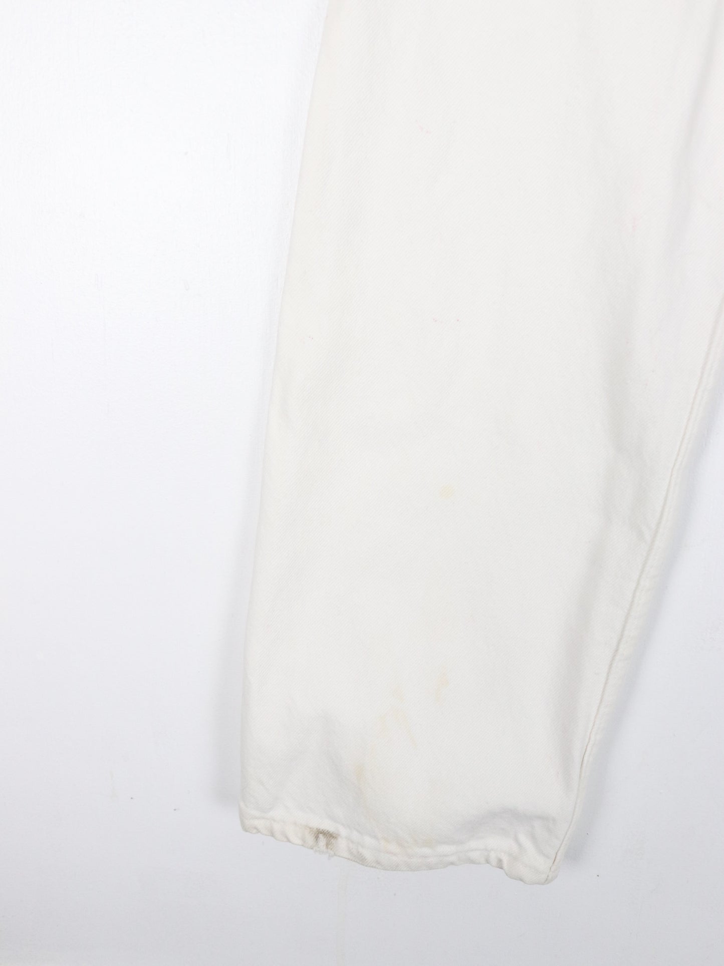 Vintage Levi's Pants Fits Mens 28 x 31 White 501 Original Fit Denim Jeans