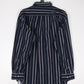 Vintage Trader Bay Shirt Mens Large Blue Long Sleeve Striped Button Up