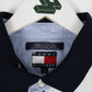 Vintage Tommy Hilfiger Polo Shirt Mens XL Blue Flag