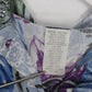 Vintage Separate Issue Shirt Womens Large Blue Floral Button Up
