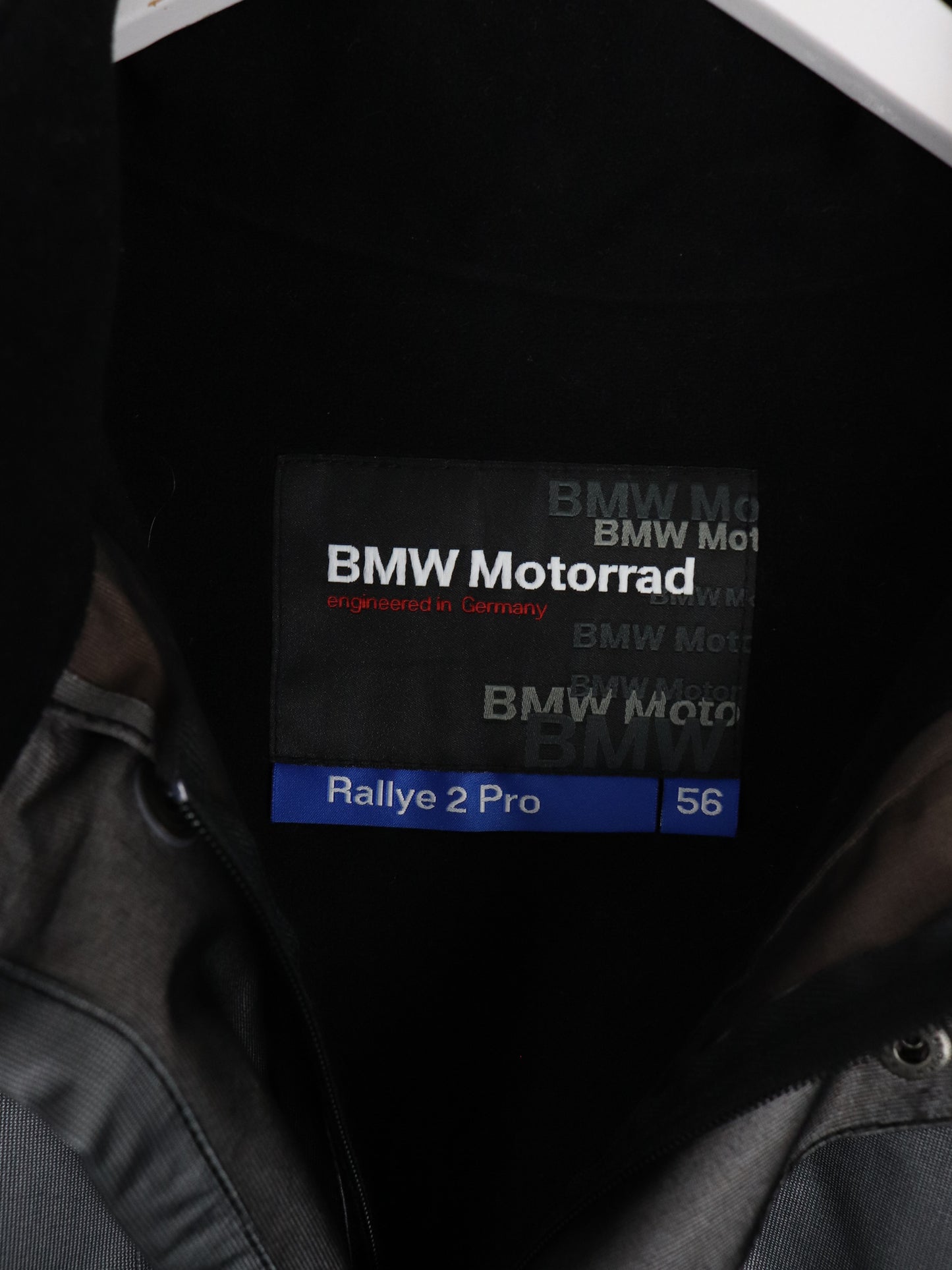 BMW Motorrrad Jacket Mens Large Grey Liner Windbreaker Racing
