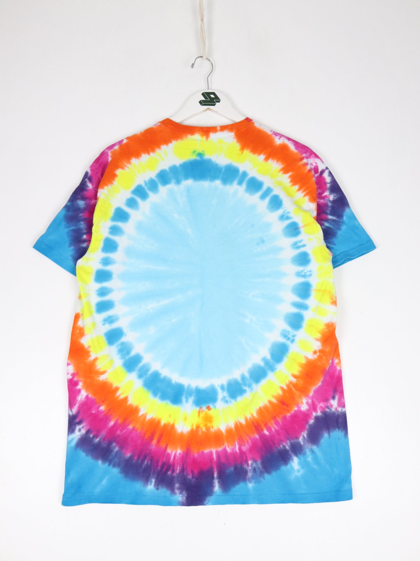 Grateful Dead T Shirt Mens Large Blue Tie Dye Band Hippie