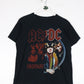 AC/DC T Shirt Fits Mens Small Black Band