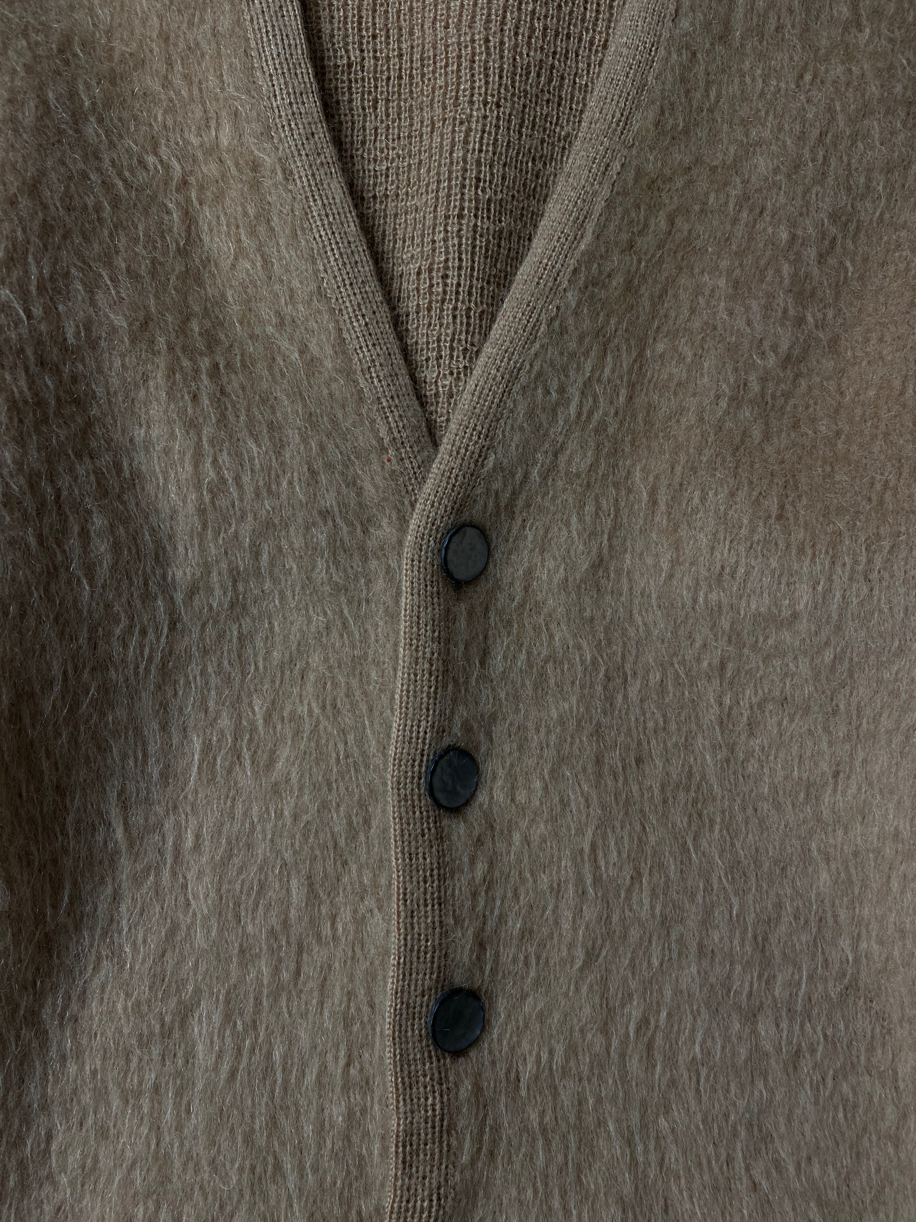 Vintage mohair cardigan on sale mens