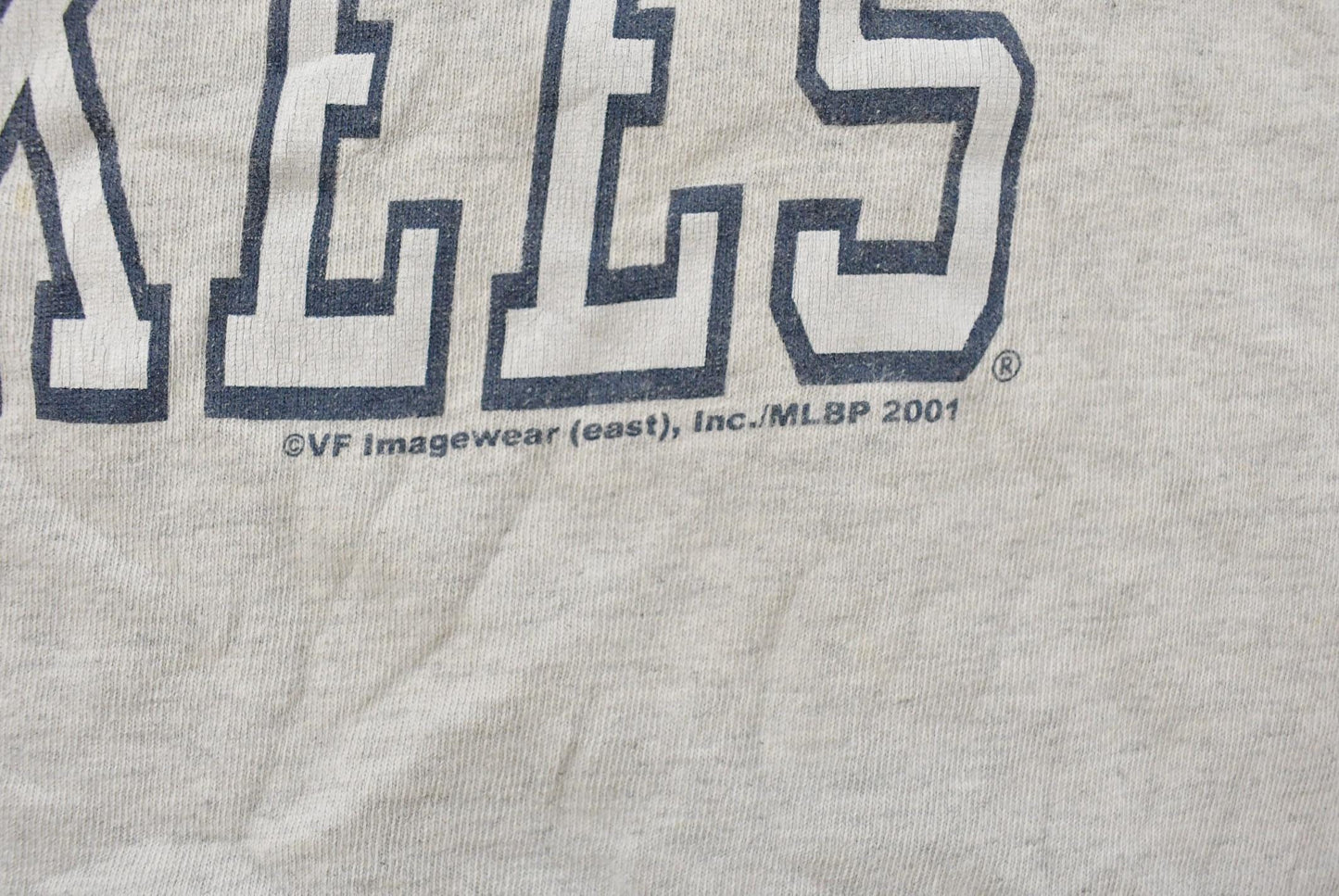 Vintage 2001 New York Yankees MLB Graphic T-Shirt Men's Small