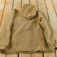 Vintage 1990s Flannel Hooded Reversible Wool Jacket Men's L