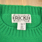 Vintage 1990s Ricki Knitted Crewneck Sweater Men's S