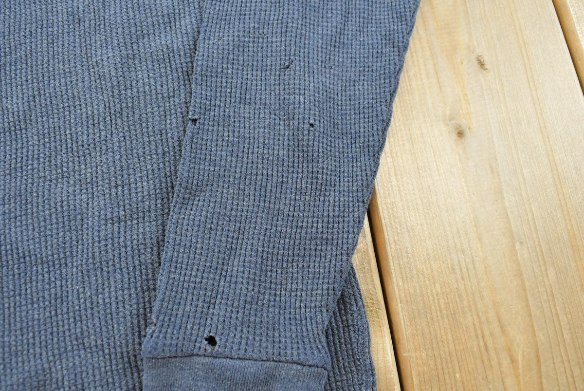 Vintage 1980s Knit Thermal Long Sleeve Under T-Shirt Men's S