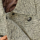 Vintage 1980s Gastwirth Herringbone Tweed Over Coat Women's Small