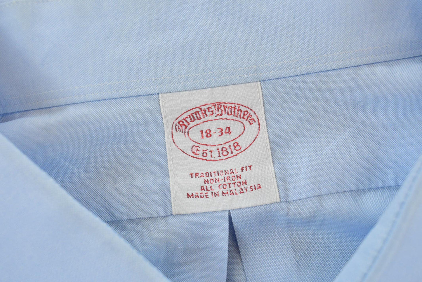 Vintage 1990s Brooks Brothers Button Up Shirt Men's 3XL