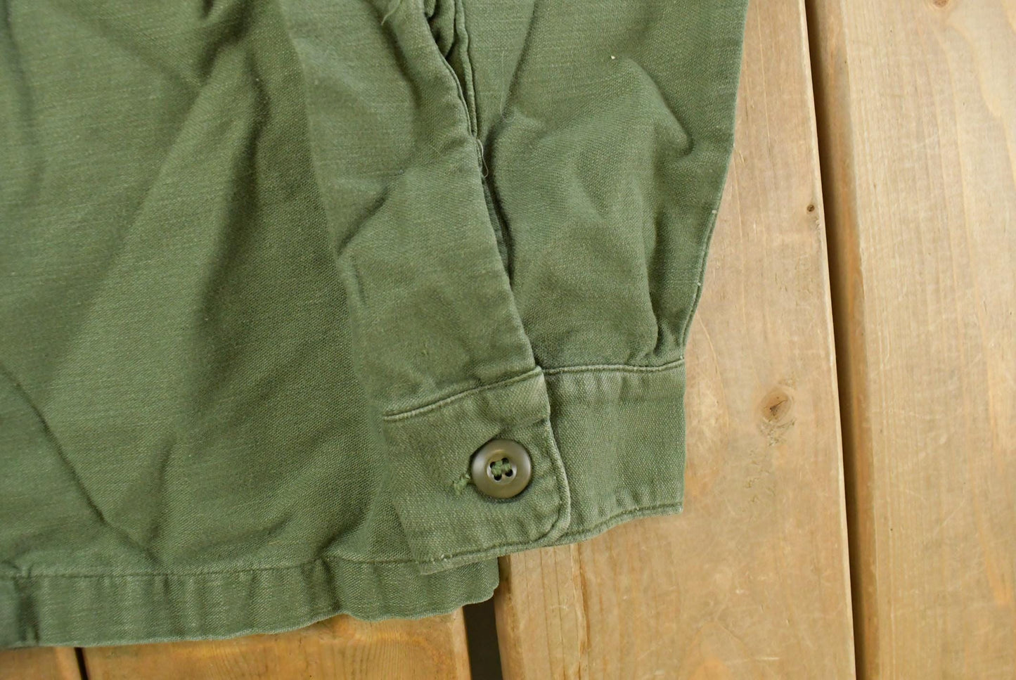Vintage 1969 OG-107 Military Sateen Shirt Men's Medium