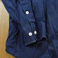 Vintage 1990s Ralph Lauren Marlowe Blue Button Down Shirt Men's XL