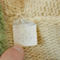 Vintage 1980s Ecuador Full Zip Wool Knit Hoodie Sweater Jacket Men's M
