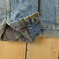 Vintage 1980s Levi's Blanket Lined Denim Jean Trucker Jacket Men's M