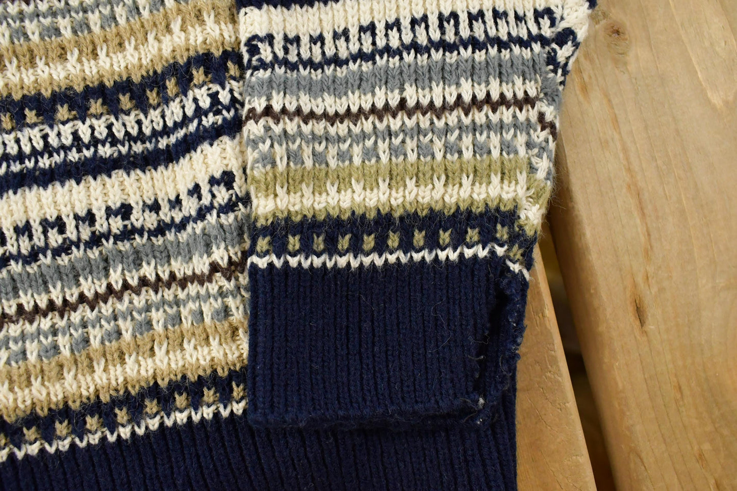 Vintage 1990s Vis-A-Vis Knit Cardigan Sweater Women's L