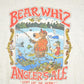 Vintage 1990's Fishing Bear Whiz Anglers Ale Souvenir Funny T-Shirt Mens L