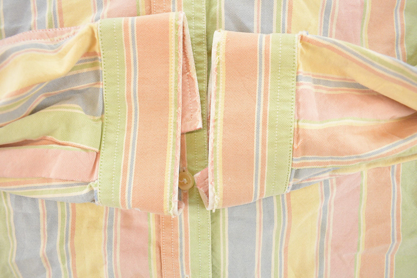 Vintage Y2K L.L. Bean Striped Long Sleeve Button Down Shirt Women's L