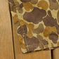 Vintage 1980s Game Winner Duck Camo Hunting Brush Pants Men's 40 x 33