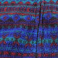 Vintage 1990s St. John's Bay Abstract Pattern Full Zip Fleece Sweater Jacket Men's Large