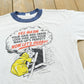 Vintage 1987 Firefighter Funny Comedy Ringer T-Shirt Mens L