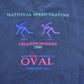 Vintage 1994 National Speed Skating Championships Embroidered Crewneck Sweatshirt Men's L
