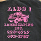Vintage 1990s Russell Athletic Aldo Landscaping Promo Crewneck Sweatshirt Men's M