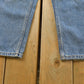 Vintage 1990s Levi's 550 Regular Fit Denim Blue Jeans Youth 22 x 24.5