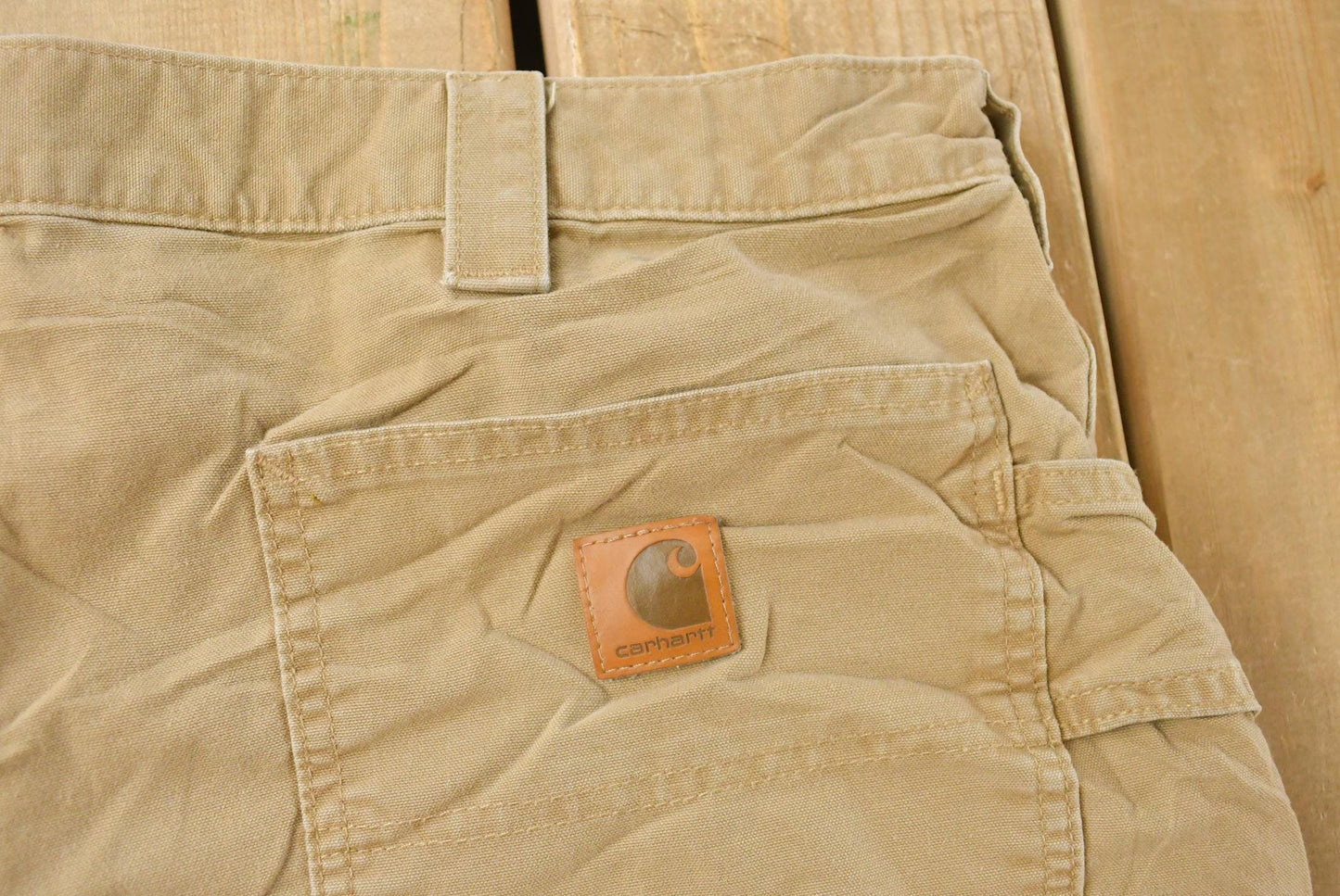 Vintage 2000s Carhartt Distressed Canvas Shorts Men's 37