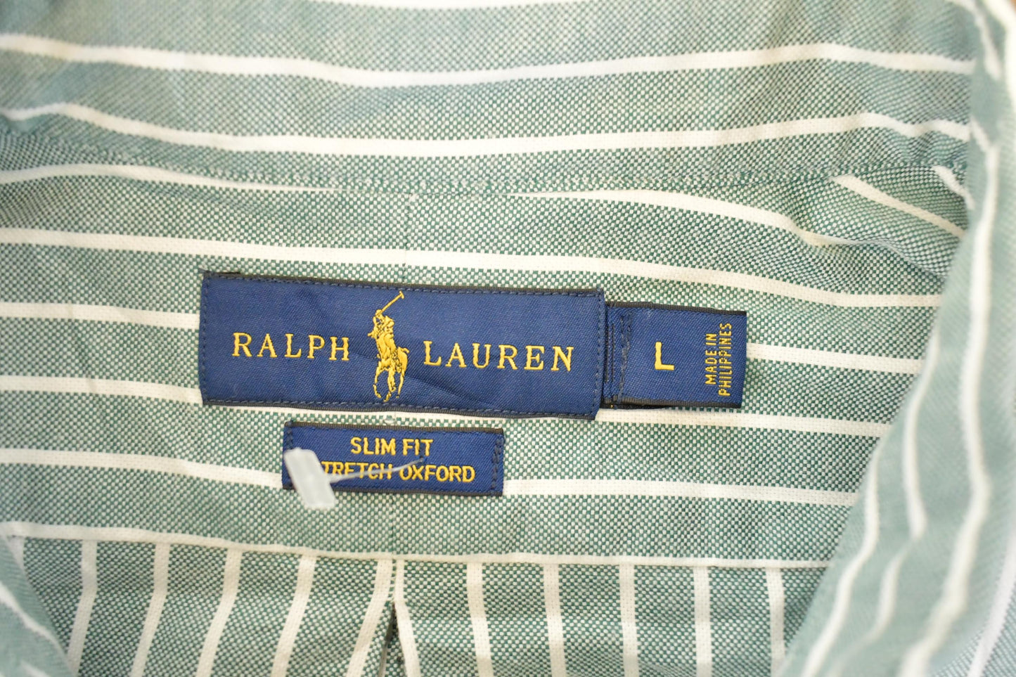 Vintage 1990s Polo Ralph Lauren Striped Button Up Shirt Men's L
