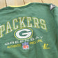 Vintage 1990s Logo Athletic Green Bay Packers Embroidered Sweatshirt Men's L